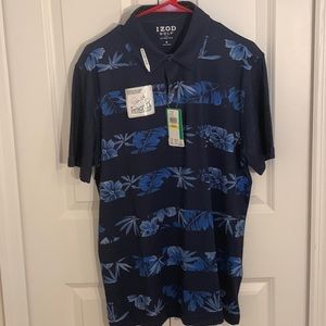 Izod golf polo - Navy Blue - Medium NWT